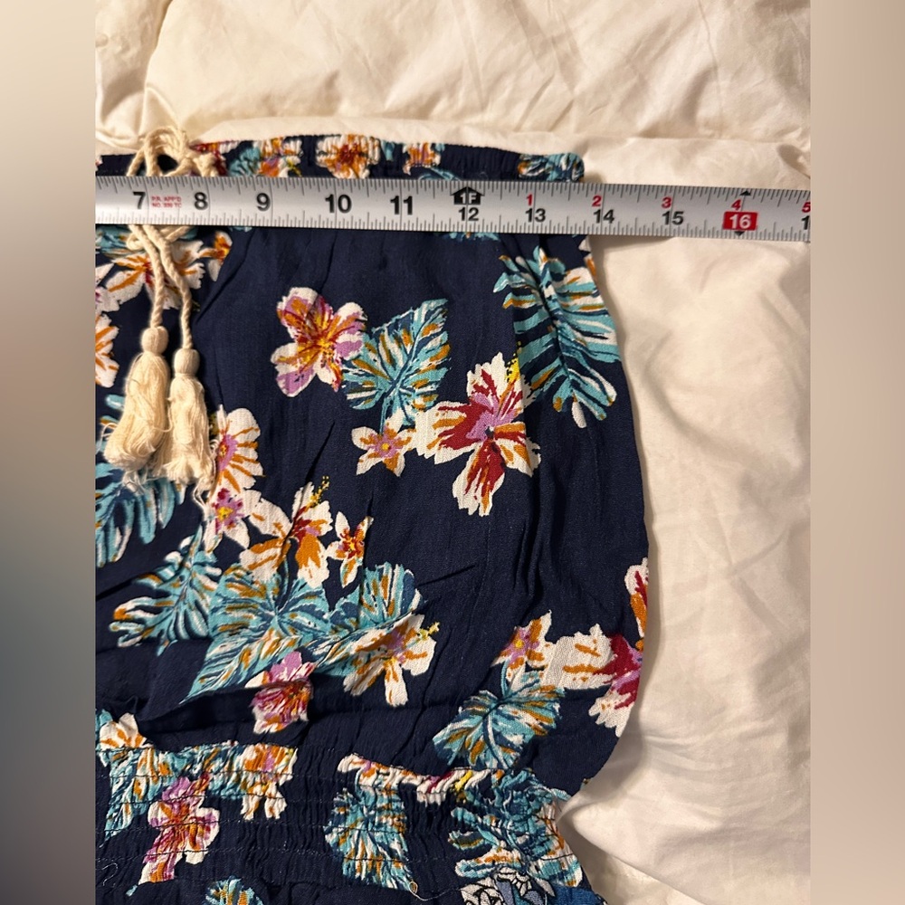 Hayden LA Strapless Floral Jumpsuit - NWT - Size S - Picture 8 of 10